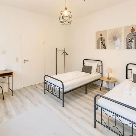 Appartement Raha - Grosses 3 Z-apartment - Erdgeschoss - Naehe Domplatz - Vollausstattung Erfurt