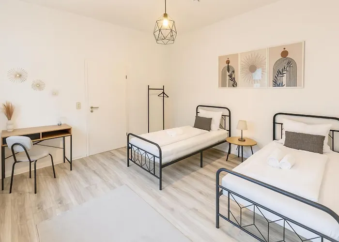 Appartement Raha - Grosses 3 Z-apartment - Erdgeschoss - Naehe Domplatz - Vollausstattung Erfurt